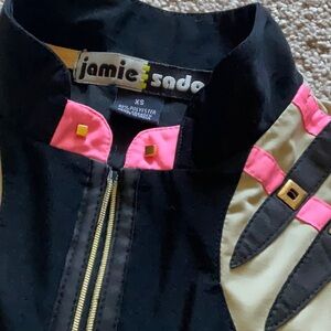 Jamie Sadock Black and Pink Tank Top